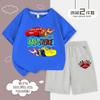 Ropa de Rayo McQueen para Niños y Niñas Camiseta de Manga Corta Pantalones Cortos Casuales Traje Infantil Algodón Puro Carreras de Coches