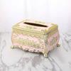 Caja de Papel Caja de Pañuelos Hogar Sala de Estar Creativo Estilo Europeo Hogar Simple Mesa de Café KTV Caja de Servilletas de Papel Coche Escritorio