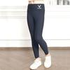 Pantalones de cuero de tiburón para niñas, leggings, pantalones de yoga, pantalones de tiburón finos de otoño para niños, pantalones elásticos de Barbie, pantalones para niños, venta al por mayor