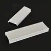 Moldeado Personalización Extrusión Plástico Forma de U Blanca Perfil de Forma Especial Canaleta Dura para Cable LED Cubierta Acrílica Abspc Pvc