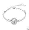 Pulseira Aberta de Amor Nova para Mulheres Design Criativo Retrô Simples Pulseira de Sorte com Palavra 8 Conjunto de Três Peças