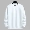 Moletom retrô gola polo estilo Old Money para homens, blusa de base listrada da moda para outono, peça casual de peso pesado