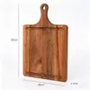 Tabla de cortar de madera, engrosada para uso doméstico, tabla de cortar de madera maciza, utensilios de cocina, venta al por mayor de fábrica