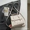 Textura Retro Moda Mujer 2026 Nuevo Casual Simple Mochila para Viajar Diseño de Nicho Versátil Bolso Cruzado Tendencia