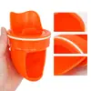 Comedero Transfronterizo para Pollos, Comedero para Pollos y Patos, Puerto de Alimentación para Aves de Corral, Canaleta de Alimentación para Pollos, Comedero Automático para Pollos, Patos y Gansos