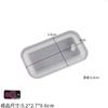 Pegamento Cristal DIY Colgante Individual Molde de Silicona de Resina Sin Pulir Geométrico Redondo Collar Llavero con Agujeros