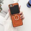 Cascabel Estilo Mascota Lindo Adecuado para Funda de Teléfono Móvil Samsung Zflip6 Pantalla Plegable Anti-Caída Flip7 Moda Creativa Modelo de Pareja