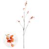 Simulação folha de bordo vermelho cor de outono flor falsa galho seco galho falso folha flor de simulação decoração enfeites de móveis estilo chinês atacado