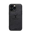Funda de Tela con Patrón de Alce para Iphone16Plus, Funda Protectora Todo Incluido Anticaídas para Apple 17Promax