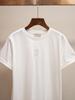 Shenzhen Nanyou Roupas Femininas de Alta Qualidade Primavera e Verão Nova Moda Simples Casual Jovem Camiseta Top para o Dia a Dia