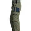 Pantalones Tácticos para Hombre Transfronterizos, Pantalones Casuales Rectos para Hombre de Trabajo, Lona Fina Delgada de Secado Rápido Anti-arrugas, Pantalones Largos de Otoño