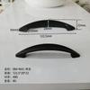 Atacado do Fabricante Alças de Plástico ABS para Móveis, Alças Modernas Minimalistas, Alças de Porta de Armário de ABS