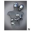 Figura de metal da Amazônia pintura de tela de arte pintura de tela sala de estar pintura decorativa tripla romântica cartaz abstrato pintura sem moldura