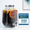 Jarra de licor barril de coca-cola botella de vino con grifo 2,50 kg 5,00 kg tarro de vino sellado fabricación de vino doméstico vidrio engrosado Shihuai Shihuai