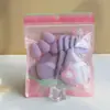 Set de Maquillaje Popular Transfronterizo Set de Esponjas para Maquillaje Mini Gota de Agua Set de Esponjas Multicolor Se Expande al Mojarse Uso en Seco y Húmedo