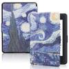 Funda Protectora para Kindle 2016 Versión de Entrada 558 Patrón de Seda Pintada Funda Protectora Migu X Funda de Cuero