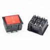 Interruptor Tipo Navio Certificado CQC 9 Pinos Basculante KCD9 Quadrado Painel Grande 2 Velocidades Interruptor de Alimentação 31*36mm