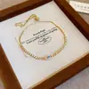 Pulsera Ovalada Simple de Zirconia Ojo Pulsera Antigua Vintage Retro Pulsera de Lujo Ligero Pulsera de Temperamento de Gama Alta para Mujer