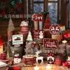Producto Nuevo Transfronterizo 20 Piezas Bandeja Navideña de Capas Pan de Jengibre Navidad Granja de Invierno Árbol de Navidad Enano Alce Nieve
