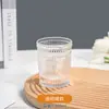 Vaso de Vidrio Retro con Relieve de Girasol para Agua, Desayuno, Leche, Café Casero, Refresco, Vino, Cerveza