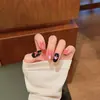 Selección mixta uñas postizas para pegar arte de uñas ojo de gato arte de uñas de lujo ligero pegatinas terminadas para uñas temperamento que ilumina la piel pegatinas de uñas de alta calidad arte de uñas piezas de uñas