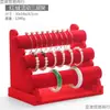 Suporte de Exibição de Pulseira com Flocagem Prateleira de Armazenamento de Joias Suporte de Exibição para Pulseira de Relógio Adereço de Exibição