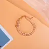 Pulsera de Cristal Sencillo Amazon Estilo Bohemio Joyería de Playa Pulsera Tejida de 12 Colores Fábrica