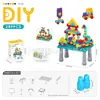 Ensamblaje y Montaje Transfronterizo de la Mesa de Juego de Bloques de Construcción de Bala de Segunda Generación, Juguetes Educativos de Construcción para Niños de Dos Colores al por Mayor