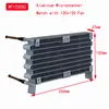 Ensamblaje de Intercambiador de Calor Evaporador Disipador de Calor Pequeño Micro Radiador Mini Micro Canal Condensador de Onda