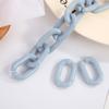 20*31mm Cadena de Plástico Hebilla Oblicua para Cadena Colgante DIY Cadena para Bolsa Teléfono Llavero Accesorios Accesorios de Joyería