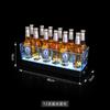 Patrón de hielo LED Sello de hielo Cubo de hielo luminoso Caja de batería móvil Cubo de champán Cesta de cerveza Barra Caja de batería móvil PC Resistente a caídas Cubo de vino extranjero