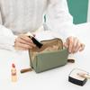 Bolsa de almacenamiento portátil para cosméticos transfronterizos para mujer, minibolsa pequeña con boca roja, bolsa de almacenamiento de gran capacidad para cosméticos, bolsa para salidas.