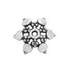 Acessórios DIY de Cristal Tampas de Flor Artesanais Acessórios para Joias DIY Tampas de Flor de Prata Xizang Vintage Espaçador Direto do Fabricante