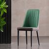 Silla Nórdica para Influencer Respaldo Silla para el Hogar Silla de Comedor para Restaurante Silla de Ocio de Lujo Ligero Silla para Oficina de Ventas Escritorio de Reuniones Silla de Cuero