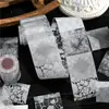 Fita de Renda Yanjipet Série de Cores Vintage Tema Renda INS Material DIY Adesivos Decorativos Reutilizáveis 6 Designs