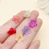 Mistura Aleatória 100 Acrílico Degradê Duas Cores Sino dos Ventos Pingente de Morning Glory DIY Colar Acessórios de Joias Materiais