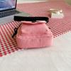 Bolsa Pequeña de Lona para Mujer 2024 Nueva Moderna Estilo K Simple Bolsa para Teléfono Móvil Estilo Vintage Lindo Estudiante Casual Bandolera