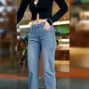 Jeans Nova Tendência Outono Estilo Coreano Masculino Elástico Slim Fit Calça Reta Moda Masculina Versátil Casual Calça Longa