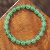 Pulsera Unisex Retro de Estilo Étnico con Cuentas de Cristal Exquisita Ojo de Tigre Cuarzo Rosa Ágata Negra Amatista Pulsera para Mujer