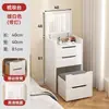 Penteadeira de celebridades da Internet, moderna, simples, multifuncional, mesa dobrável, quarto, pequeno, apartamento, armário de armazenamento, penteadeira, estilo creme