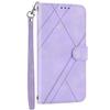 Adequado para iphone13 Linha Estampada Capa de Couro para Celular para Apple 14Pro Carteira de Cartão 12Pro Cordão Capa Protetora