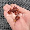 Ágata roja esmerilada con agujero pasante calabaza Jade cuentas sueltas Ágata Alashan cuentas de calabaza tridimensionales Accesorios para pulseras y collares
