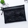 Bolsa Transparente para Archivos A4 Malla de Nylon Papel de Examen Tarea Libro de Texto A5 Bolsa de Almacenamiento Estuche para Lápices Materiales para Estudiantes