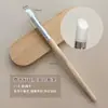 Set de Bolígrafos Herramienta para Arte de Uñas con Palo de Madera, Bolígrafo de Silicona para Pegatinas, Bolígrafo de Presión, Bolígrafo de Tallado, Bolígrafo para Polvo de Espejo Mágico
