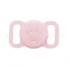 Adecuado para dispositivo anti-pérdida para mascotas Airtag, rastreador de mascotas estilo pata de perro, funda protectora de silicona impermeable de cobertura total