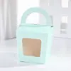 Caja de Dulces Creativa Hueca Portátil para Boda Caja de Empaque para Juguetes Cartón de Empaque Impreso a Color Caja de Regalo Complementaria Venta al por Mayor