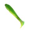 Hilo de pesca explosivo T-Tail Luya, juego de cebos blandos bicolores resistentes a las mordeduras, cebo para pesca de agua dulce, lubina y mandarín.