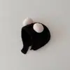 Gorro de bebé para otoño e invierno, gorro de felpa cálido y grueso, gorro de punto para bebé, gorro con protección para las orejas, gorro de bebé lindo estilo coreano