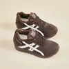 Tênis de Corrida Estilo Coreano Novo com Forro de Lã para Aumentar a Altura Interna para Mulheres Inverno 2026 Esportes Estudantis Sapatos Casuais Quentes Jcf-235