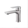 Grifo para lavabo de baño de un solo orificio, color gris pistola 304, con válvula mezcladora para lavabo y agua caliente y fría, Amazon
